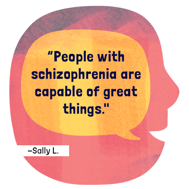 People with schizophrenia are capable of great things